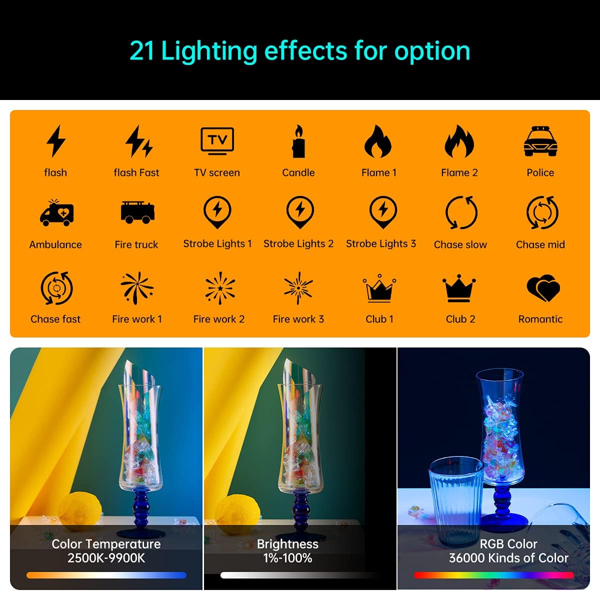 RGB Video Light Panel with Rechargeable Battery P6737