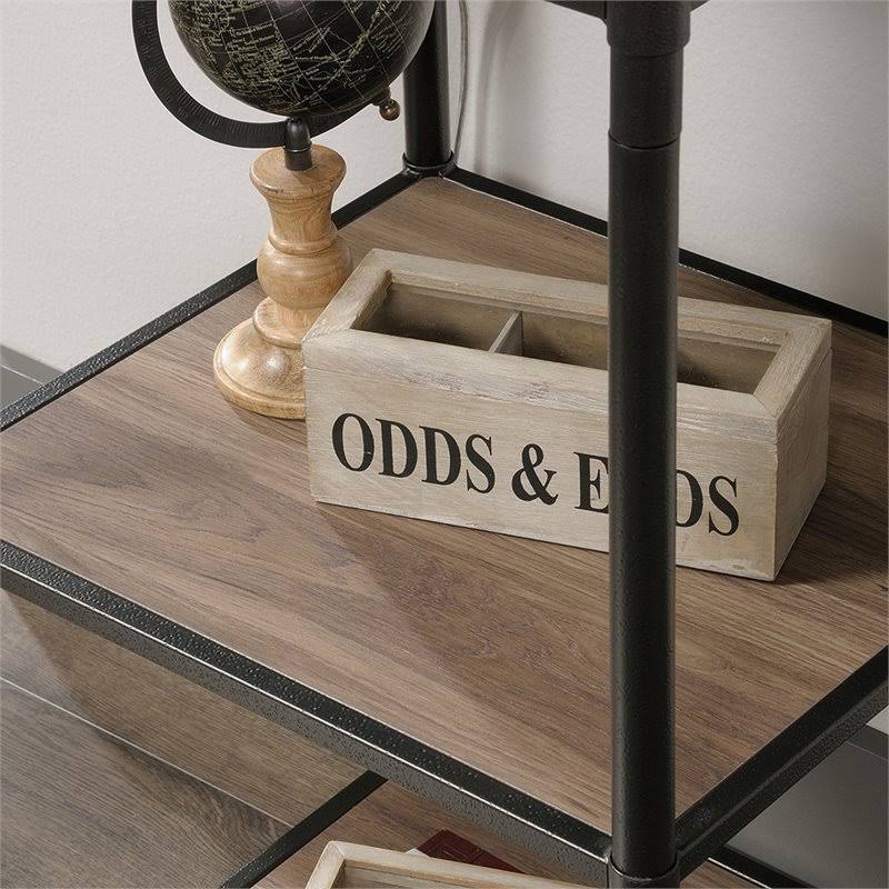 4 Shelf Bookcase in Salt Oak C27163