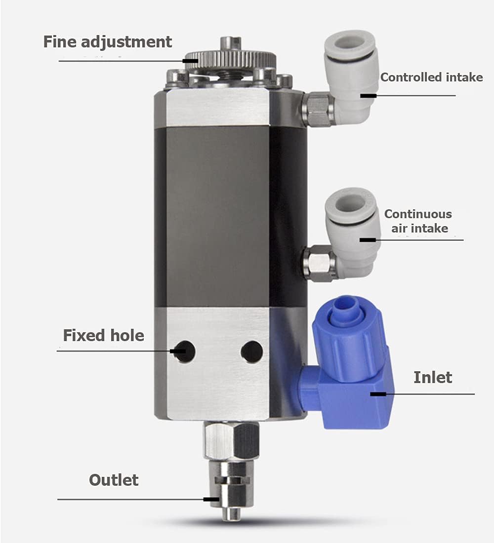 Precision Pneumatic Thimble Dispensing Valve Dispenser 0.01ml U9067