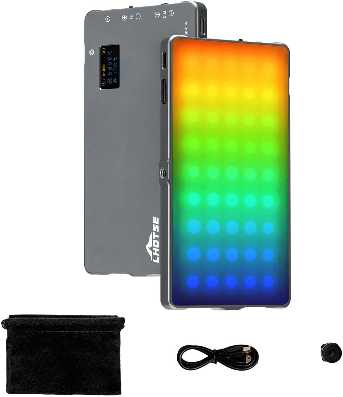RGB Video Light Panel with Rechargeable Battery P6737