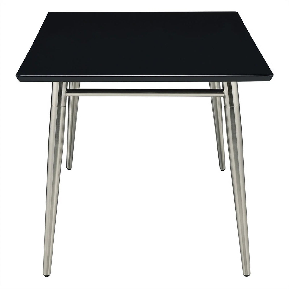 Rectangle Coffee Table with Engineered Wood Black Top B1716