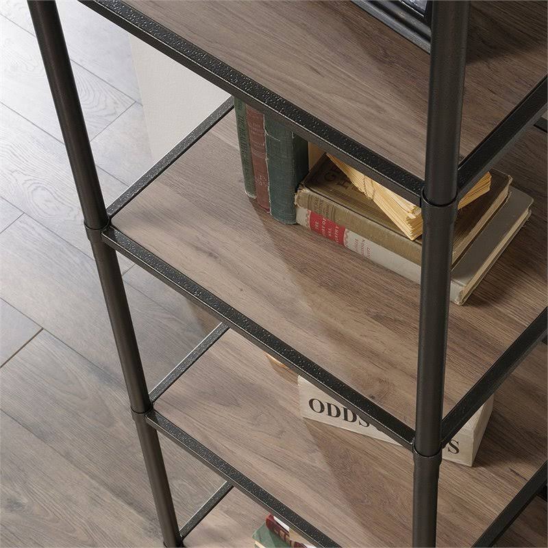 4 Shelf Bookcase in Salt Oak C27163