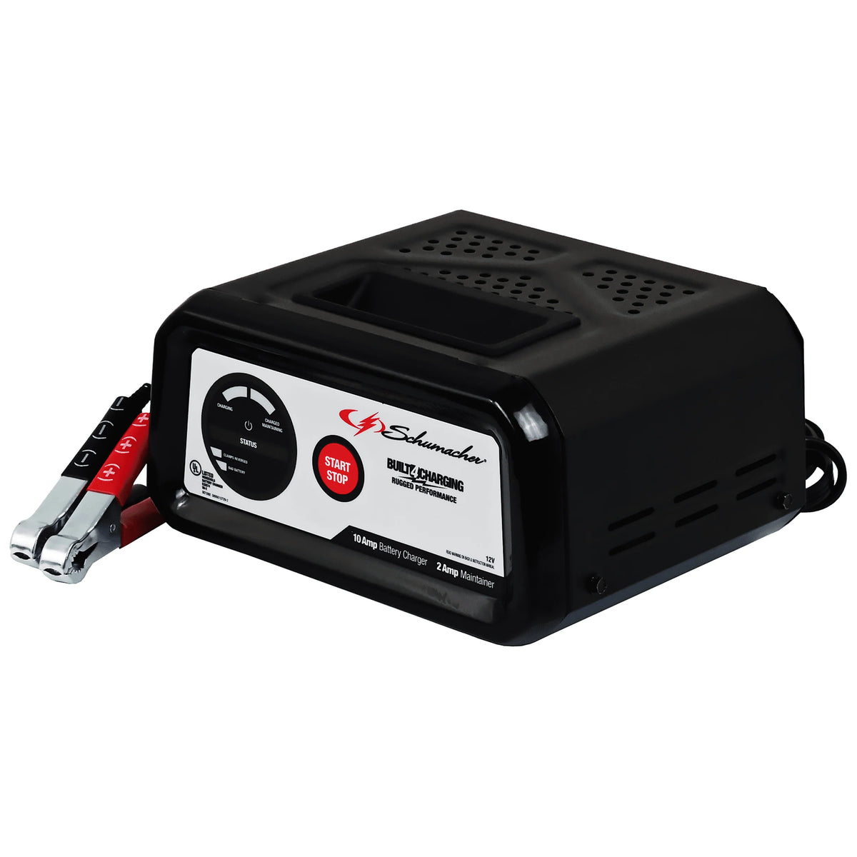 10-Amp 12V Fully Automatic Battery Charger and Maintainer K272898