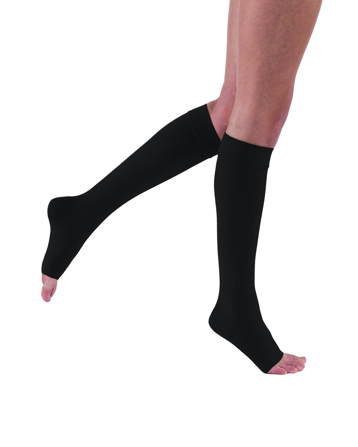 15-20 mmHg Knee High Large Black E724722