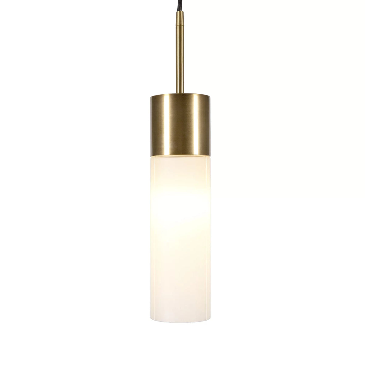 1-Light Pendant with Milk White Glass Shade E442169