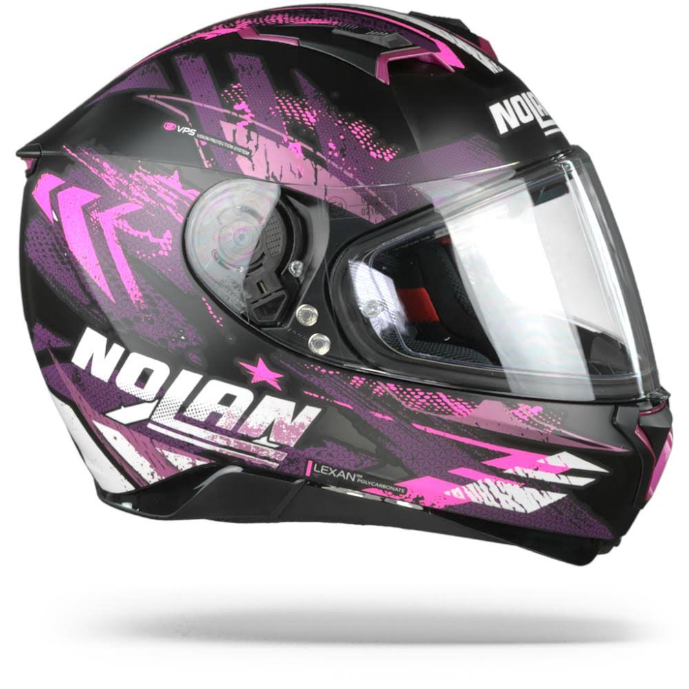 Black-Pink 2XL Helmet T525
