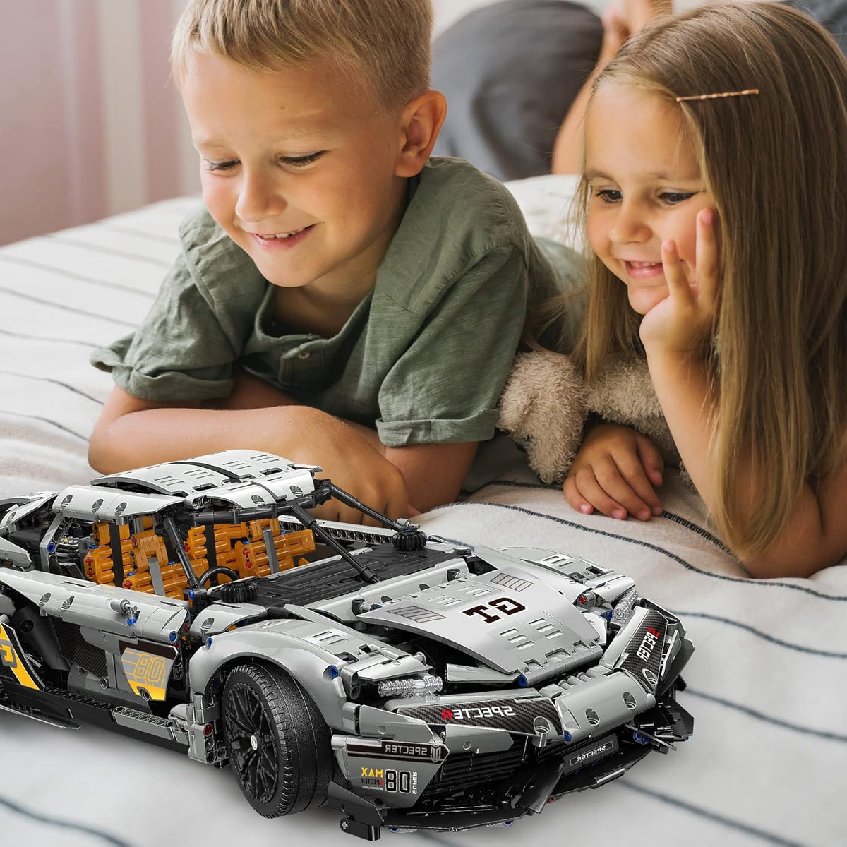 Sports car Building Block Kits 3508 Pieces T174