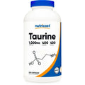 Taurine 1000mg 400 Capsules Non-GMO Gluten Free Supplement O37787