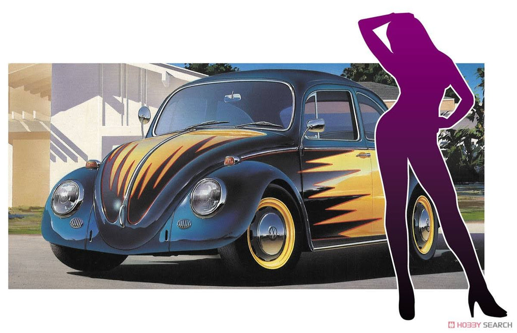 1/24 Scale Volkswagen Beetle Kit with Figure Y40971