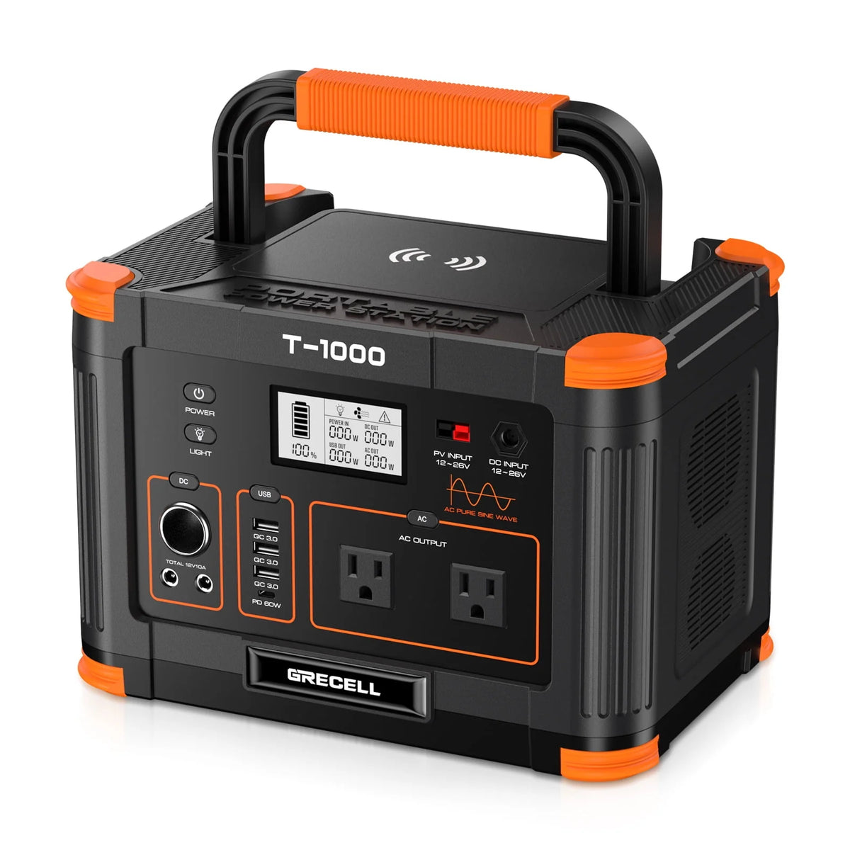 1000W 999Wh Portable Power Station Z24733