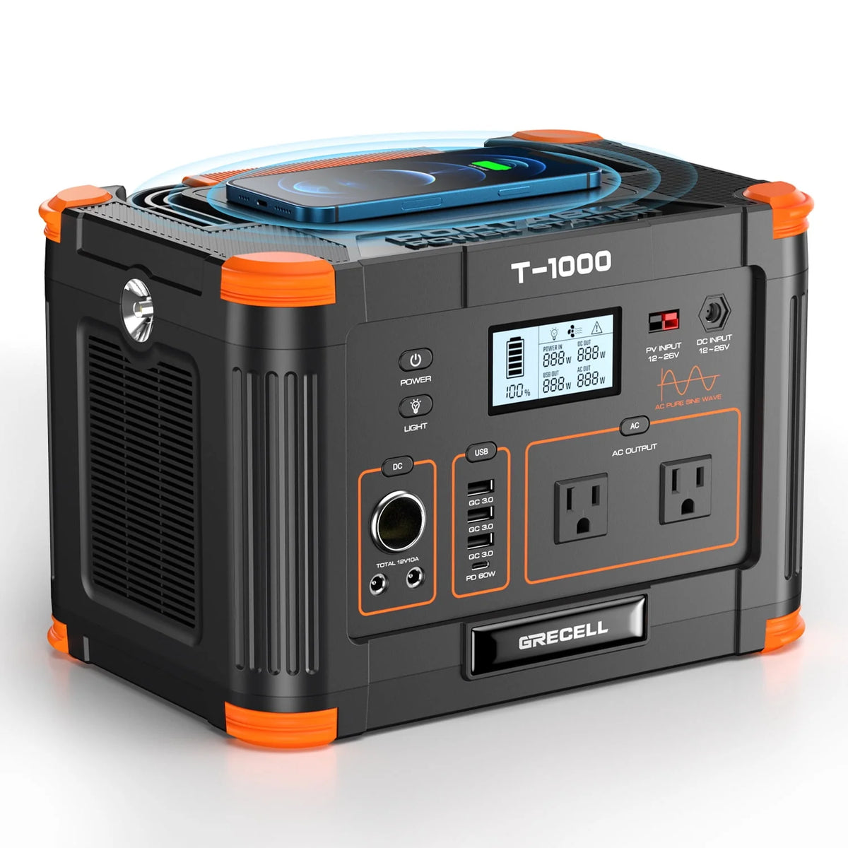1000W 999Wh Portable Power Station Z24733
