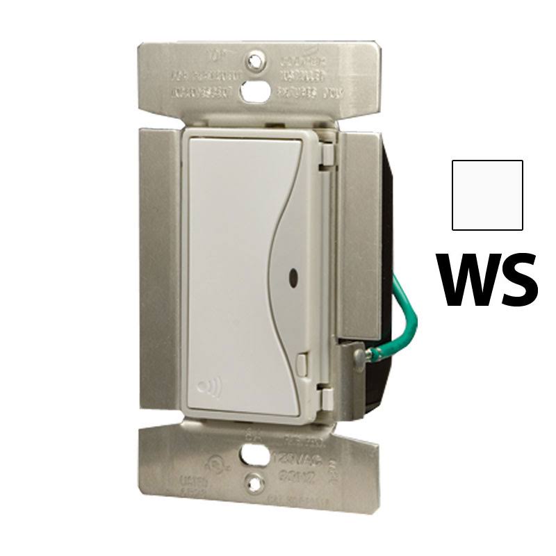 Single-Pole Switch White Satin N132