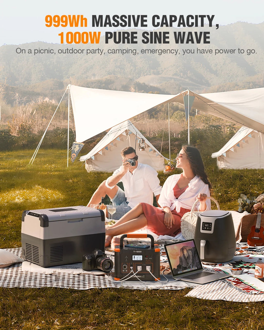 1000W 999Wh Portable Power Station Z24733