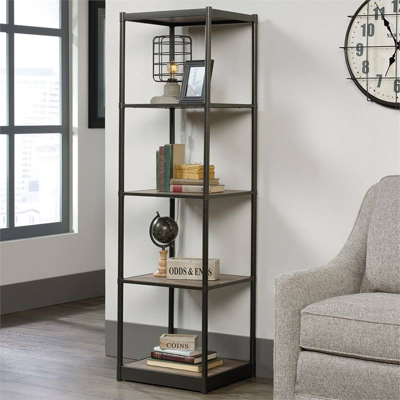 4 Shelf Bookcase in Salt Oak C27163