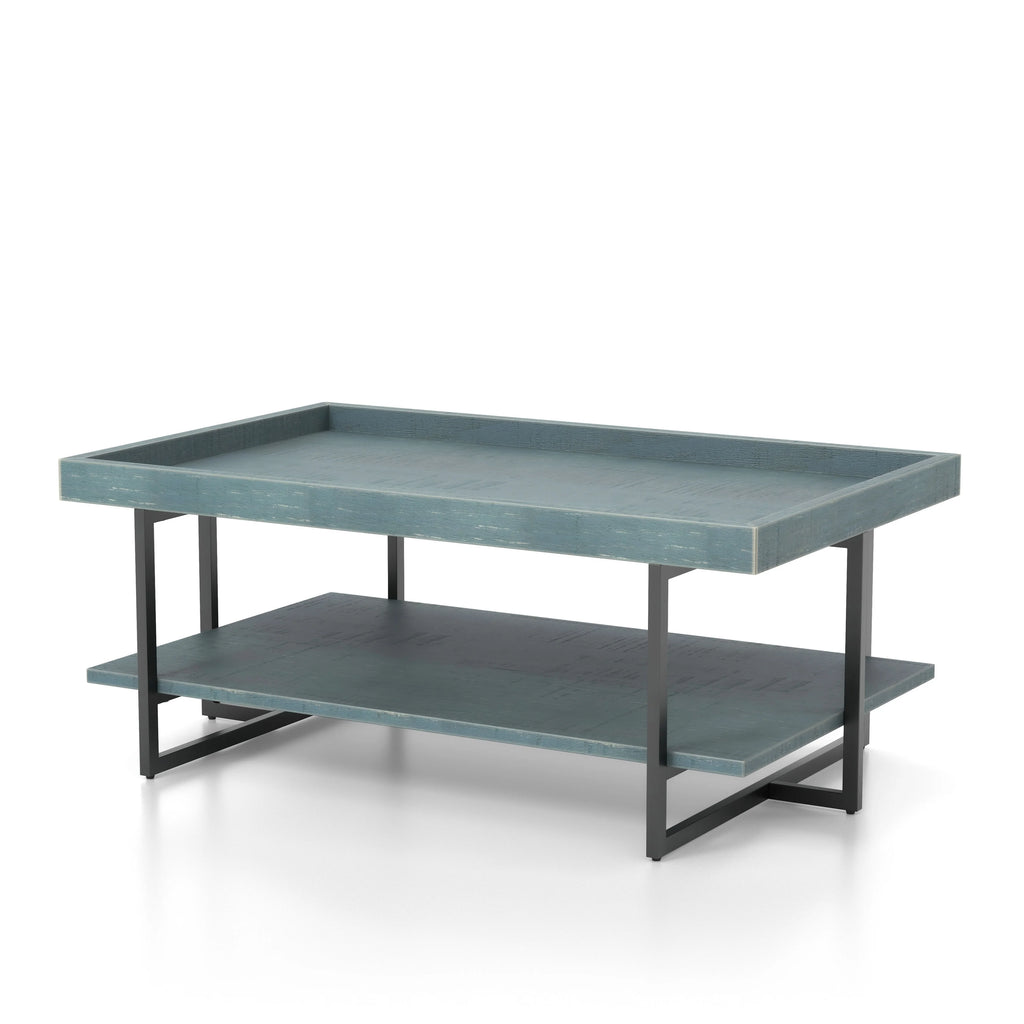47-inch Metal 1-Shelf Coffee Table M89667