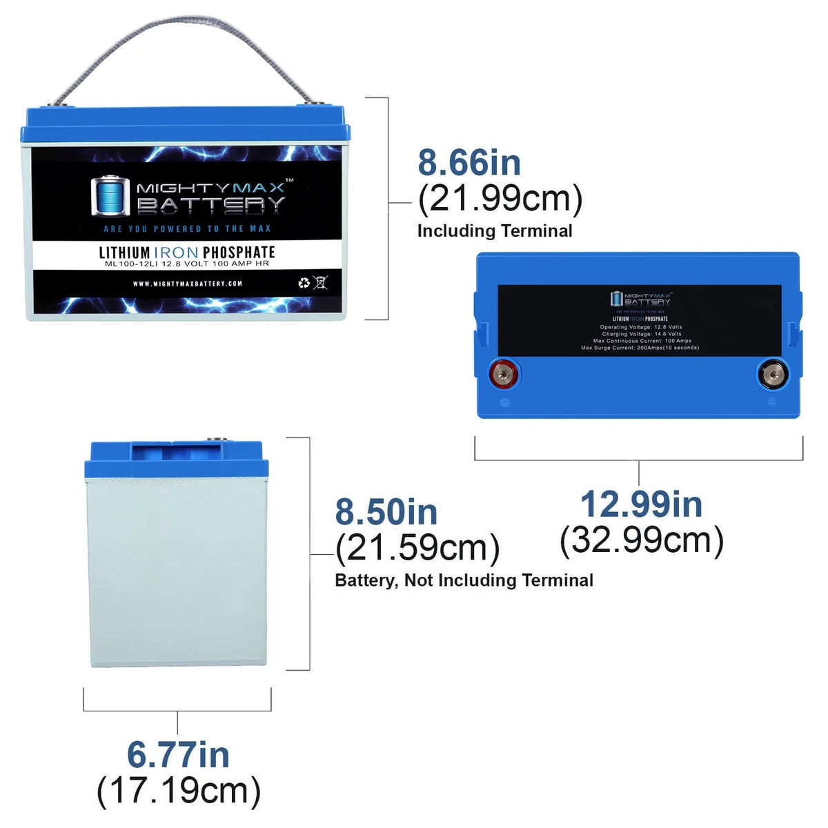 12V 100AH Lithium Battery Y2330