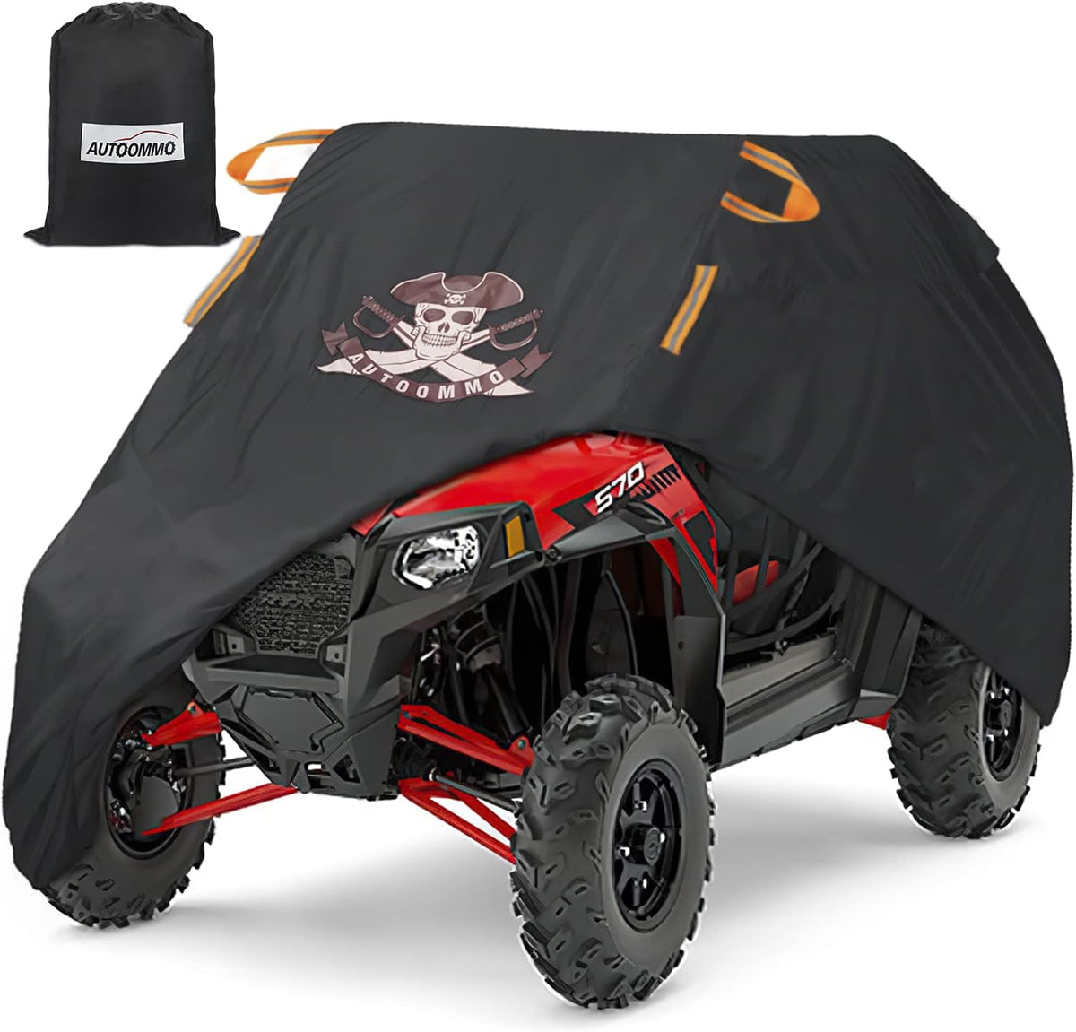126 inch Waterproof Heavy Duty 420D Oxford Cloth UTV Cover V84329
