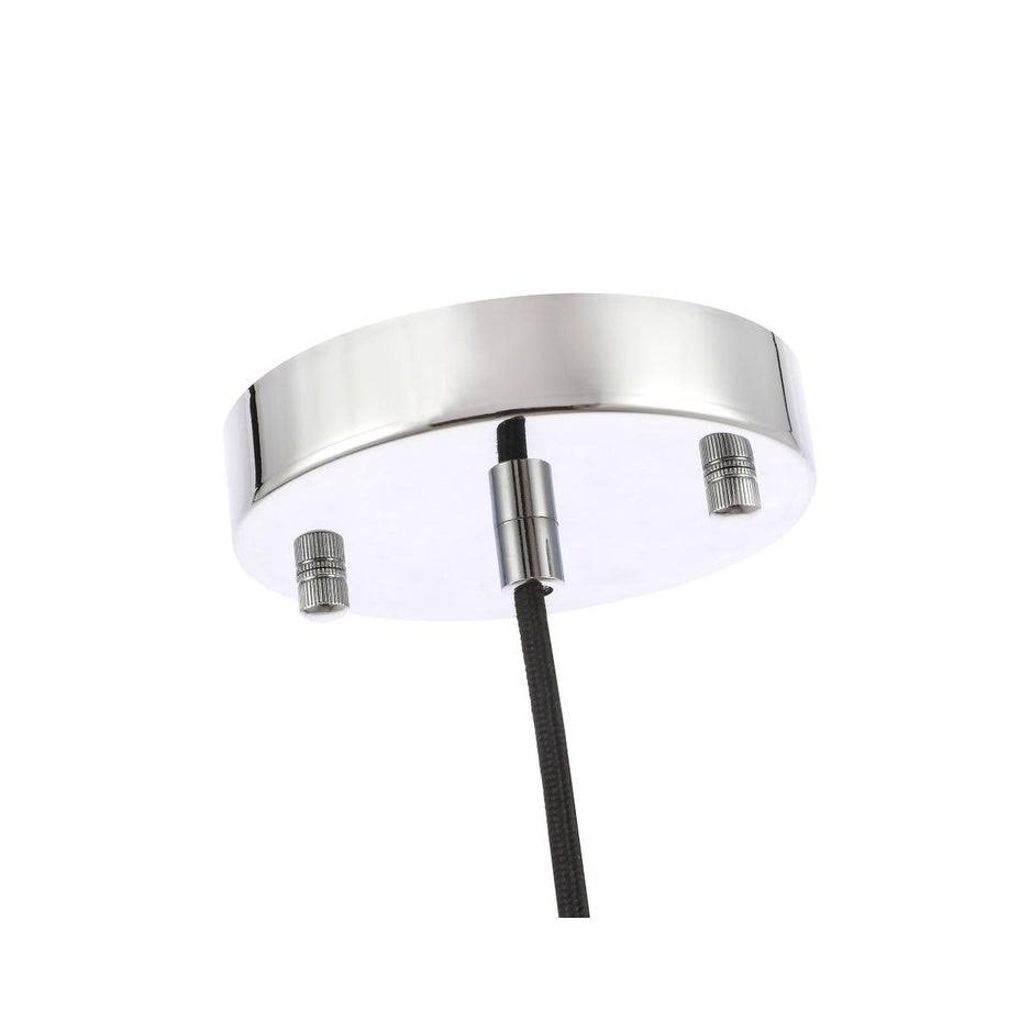 1-Light Clear Seeded Glass Brass K22649