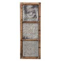 Punched Metal Vertical Wall Décor X486