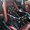 Dog Car Seat with Clip-On Safety Leash and PVC Support Pipe K7367