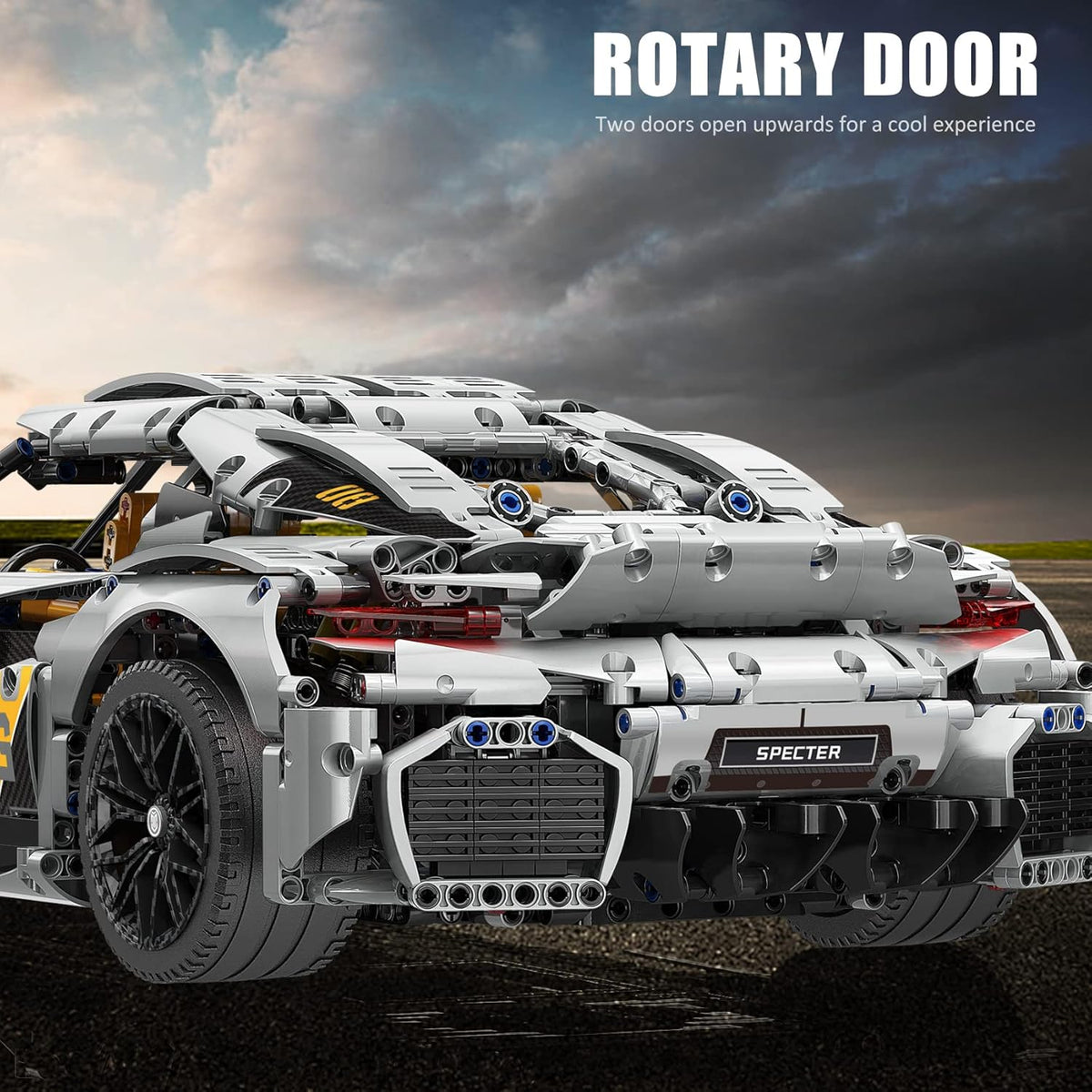 Sports car Building Block Kits 3508 Pieces T174