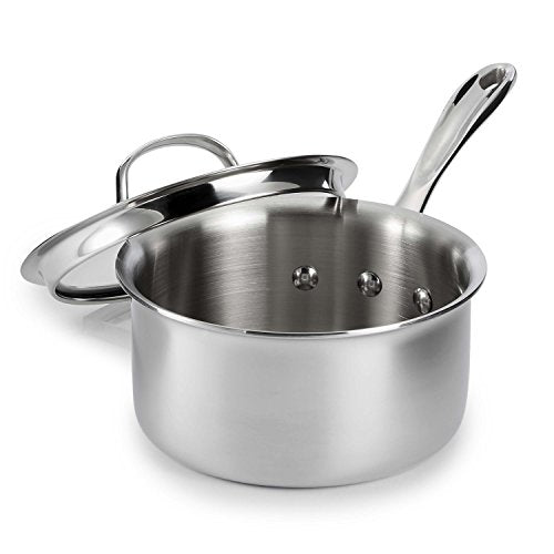10 Piece Tri-Ply Stainless Steel Cookware Set W297