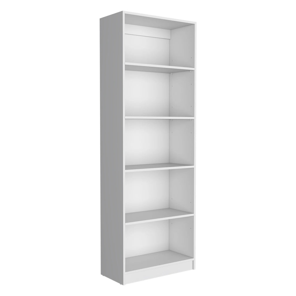 3 Piece Living Room Set with 3 Bookcases, White X182433