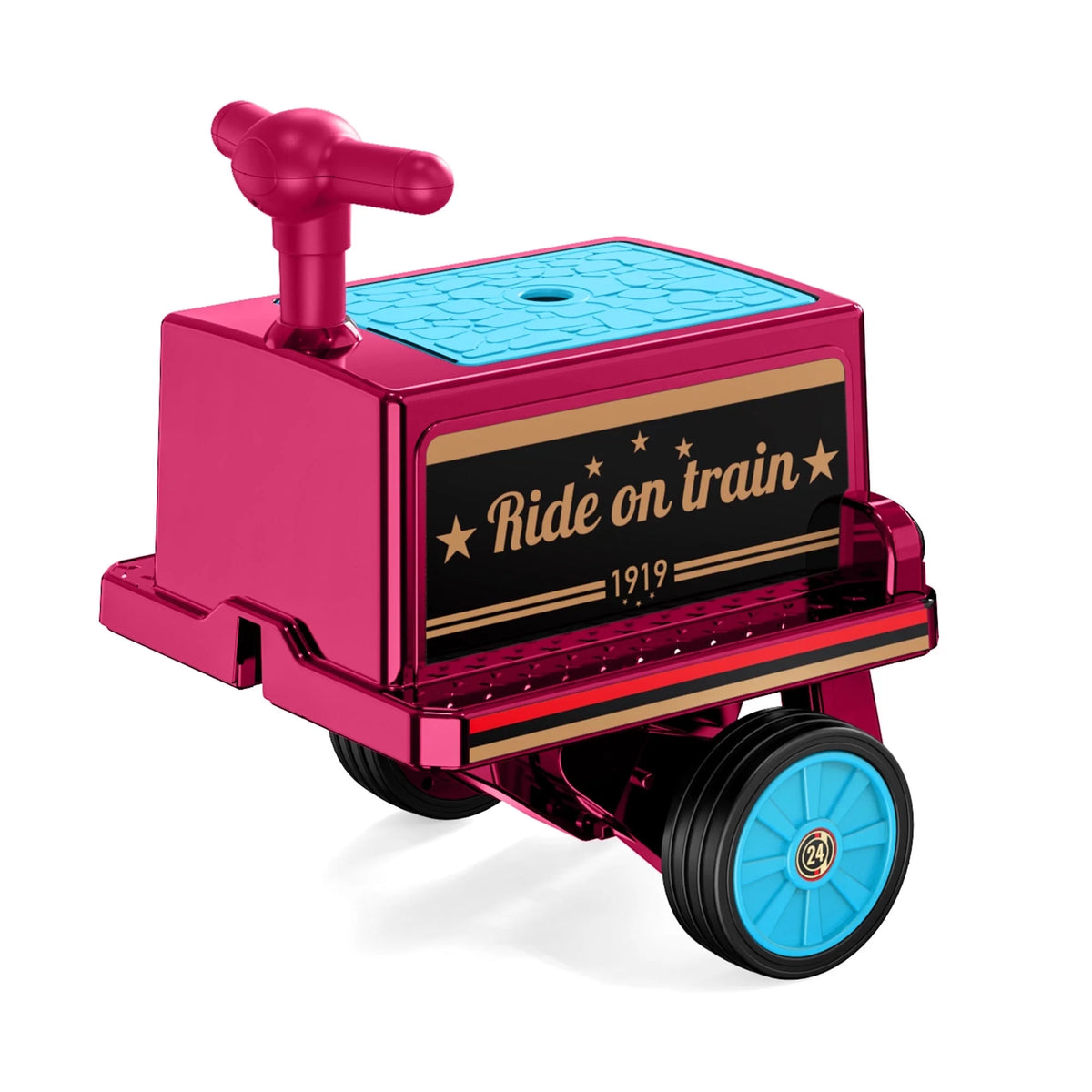 12 Volt 2 Seater Kids Ride on Train with Storage Box B337852