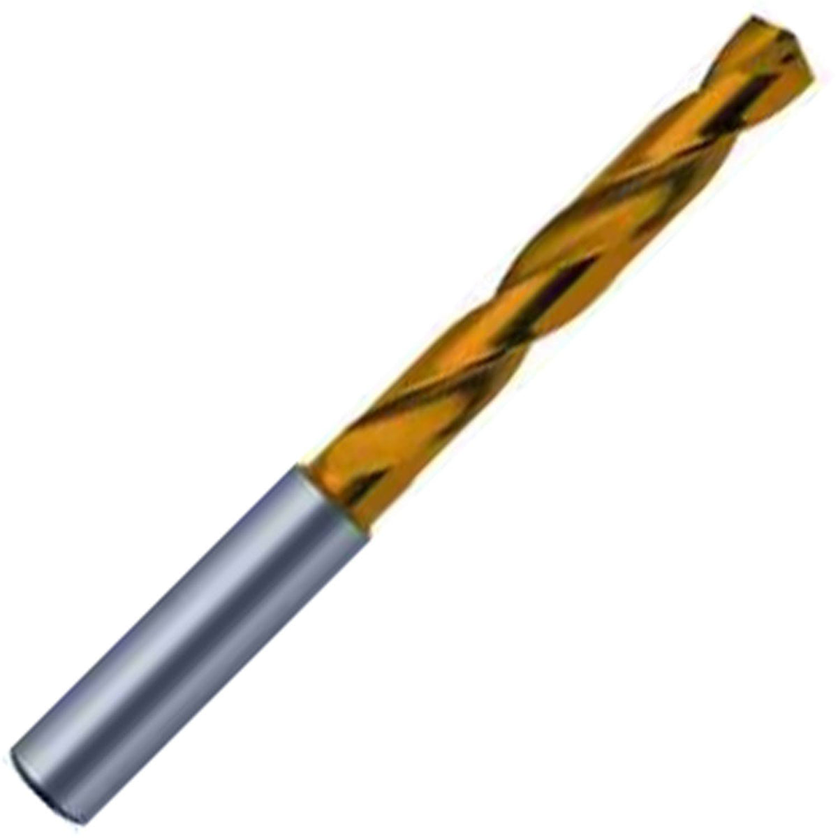 11.3mm Carbide Coolant Fed Drill, Reinforced Straight Shank, 71mm LOC U64892