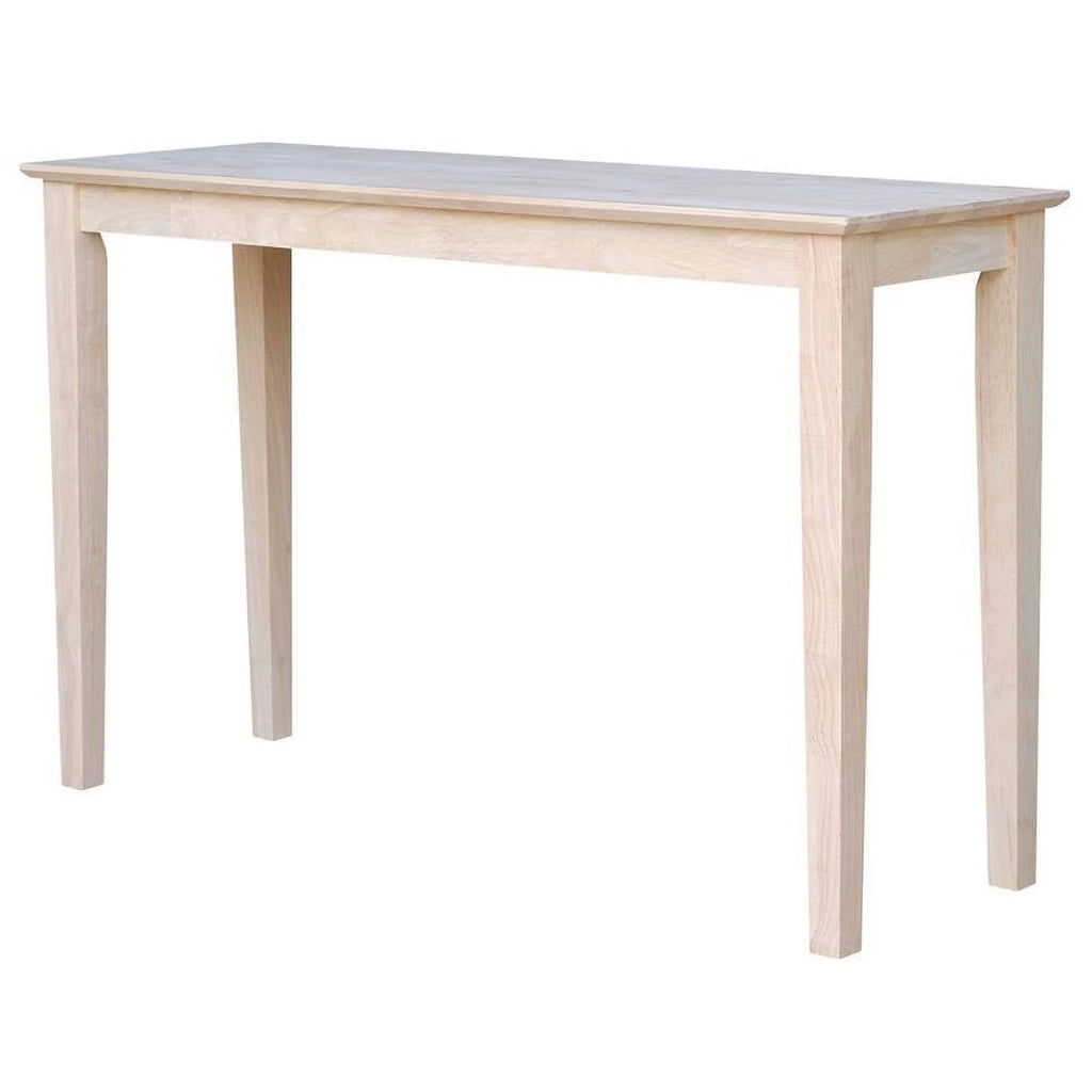 Unfinished Wood Sofa Table V66284