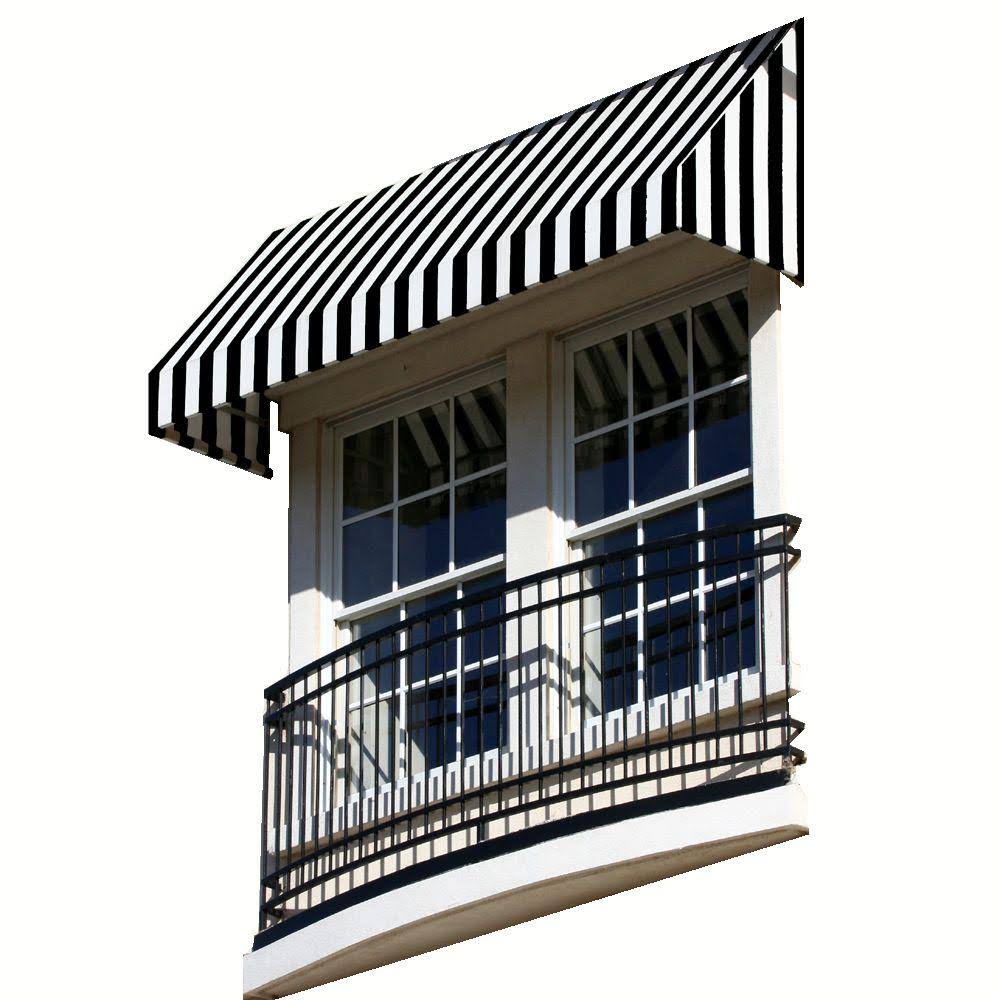 Black/White Window/Entry Awning D434