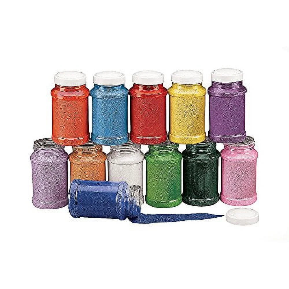 12 Pieces Craft Sand Assortment Z5019