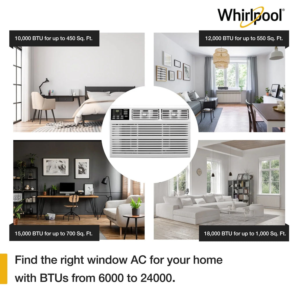 12,000 BTU 115-Volt White Window Air Conditioner M50751