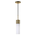 1-Light Pendant with Milk White Glass Shade E442169