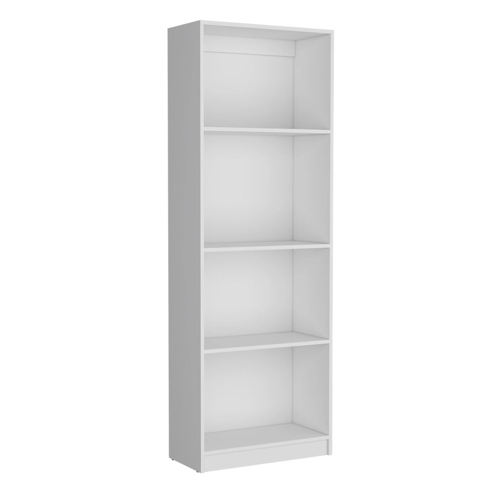 3 Piece Living Room Set with 3 Bookcases, White X182433
