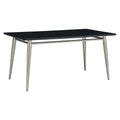 Rectangle Coffee Table with Engineered Wood Black Top B1716
