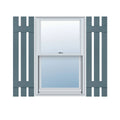 12 inch x 39 inch Vinyl Three Board Spaced Shutters M172
